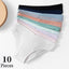 Orchard Cotton Striped Brief Panty 10-Pack