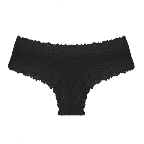 Orchard Seamless Cotton Lace Panty 6-Pack