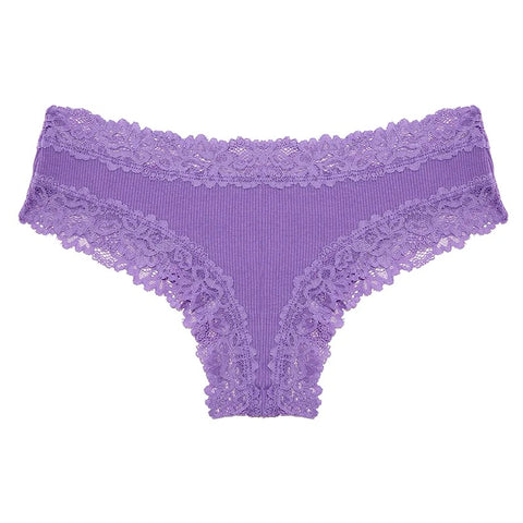 Orchard Seamless Cotton Lace Panty 6-Pack